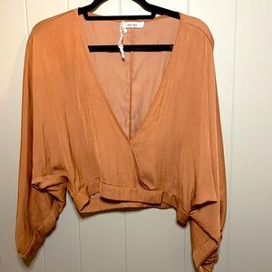 Rust blouse